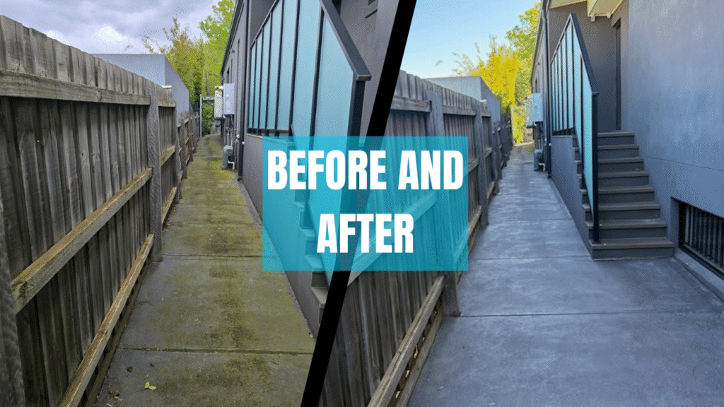 Professional outdoor pressure washing Melbourne