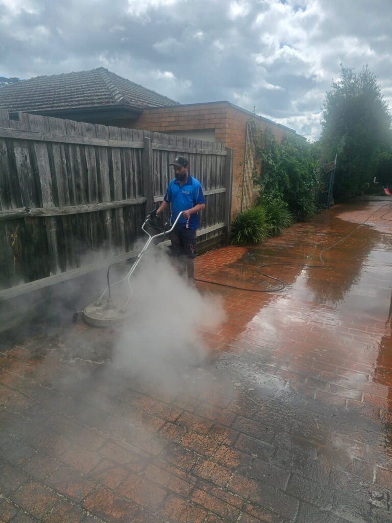 Outdoor pressure washing Melbourne