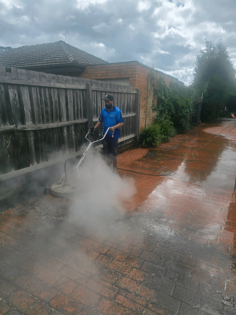 Outdoor pressure washing Melbourne