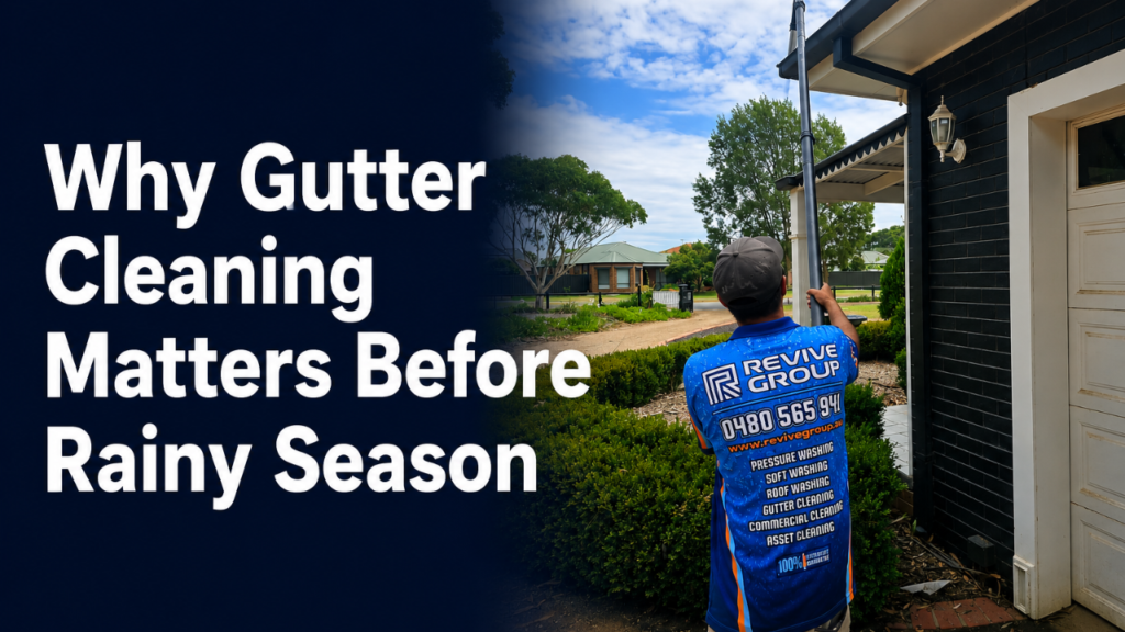 Gutter Cleaning Melbourne Before Rainy Season